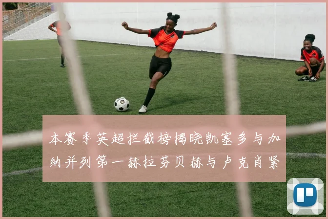 本赛季英超拦截榜揭晓凯塞多与加纳并列第一赫拉芬贝赫与卢克肖紧随其后